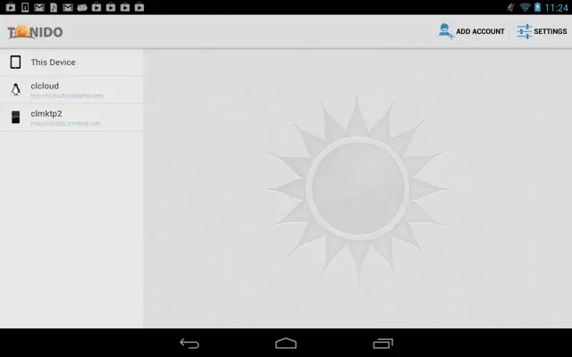 Tonido android App screenshot 0