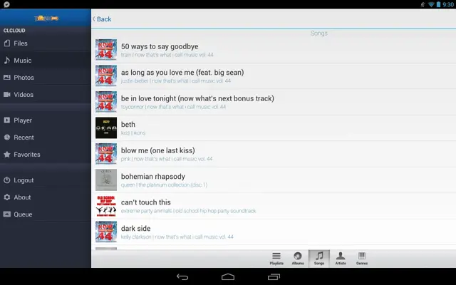 Tonido android App screenshot 8